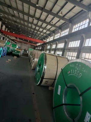 Cold Rolled Stainless Steel Coil 201 2B Surface Finish Customized